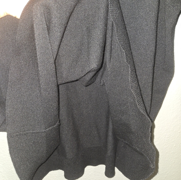 Sioni Black & White Beaded Collar Sweater Top Size 2XL - Picture 9 of 16